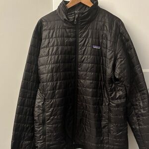 Patagonia Black Quilted Jacket XL